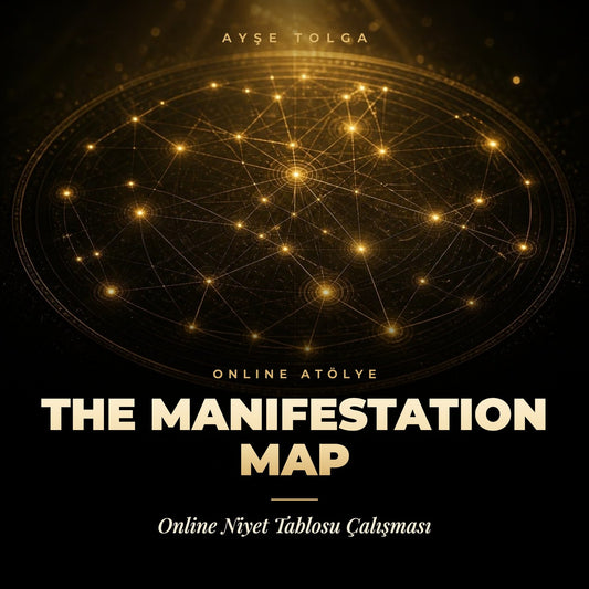 THE MANIFESTATION MAP - Ayşe Tolga eğitim kapağı